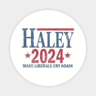 Vintage Nikki Haley 2024 Magnet